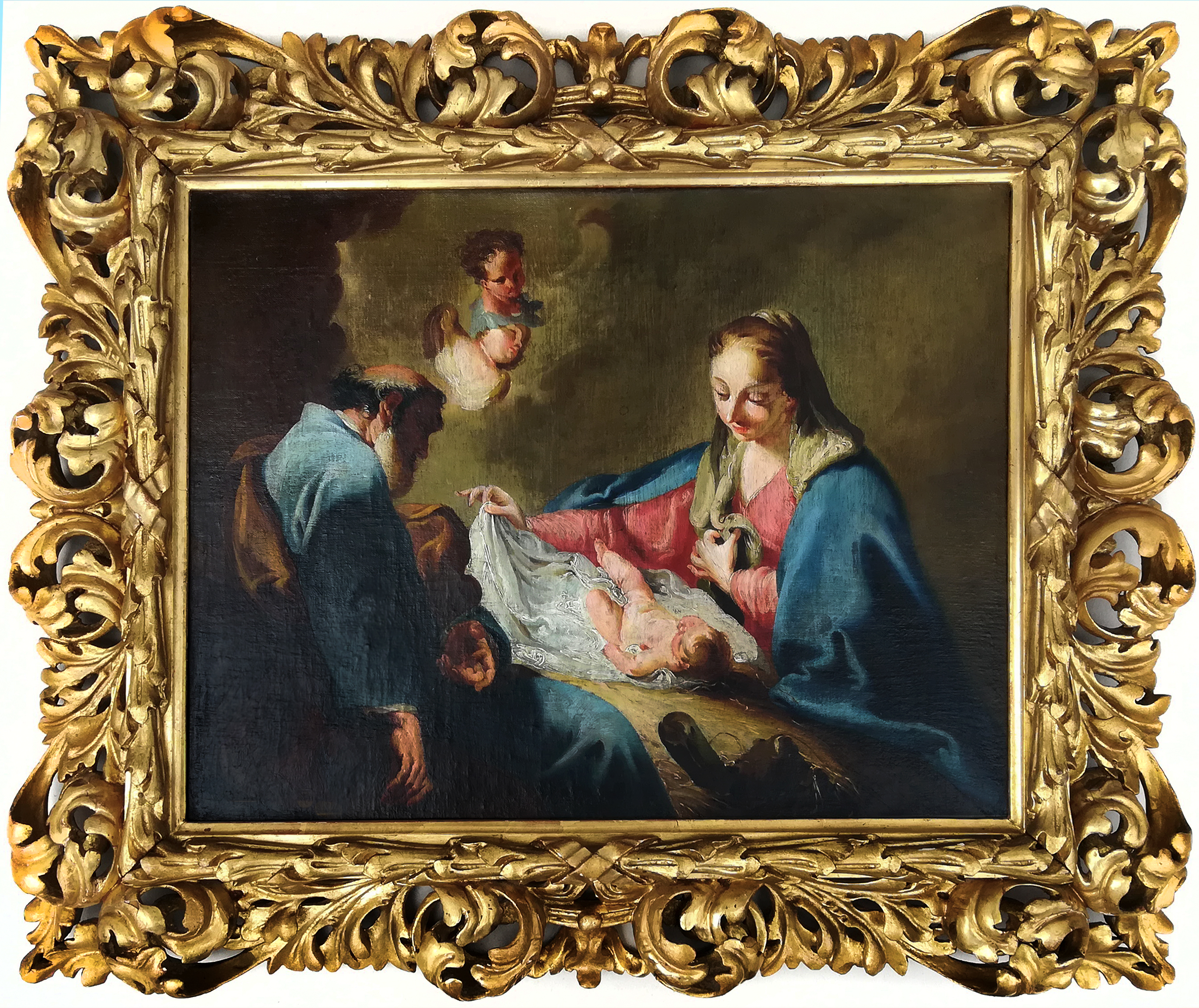 Florentský rám www.aukceobrazu.eu - AUKCE OBRAZŮ U NÁRODNÍ GALERIE