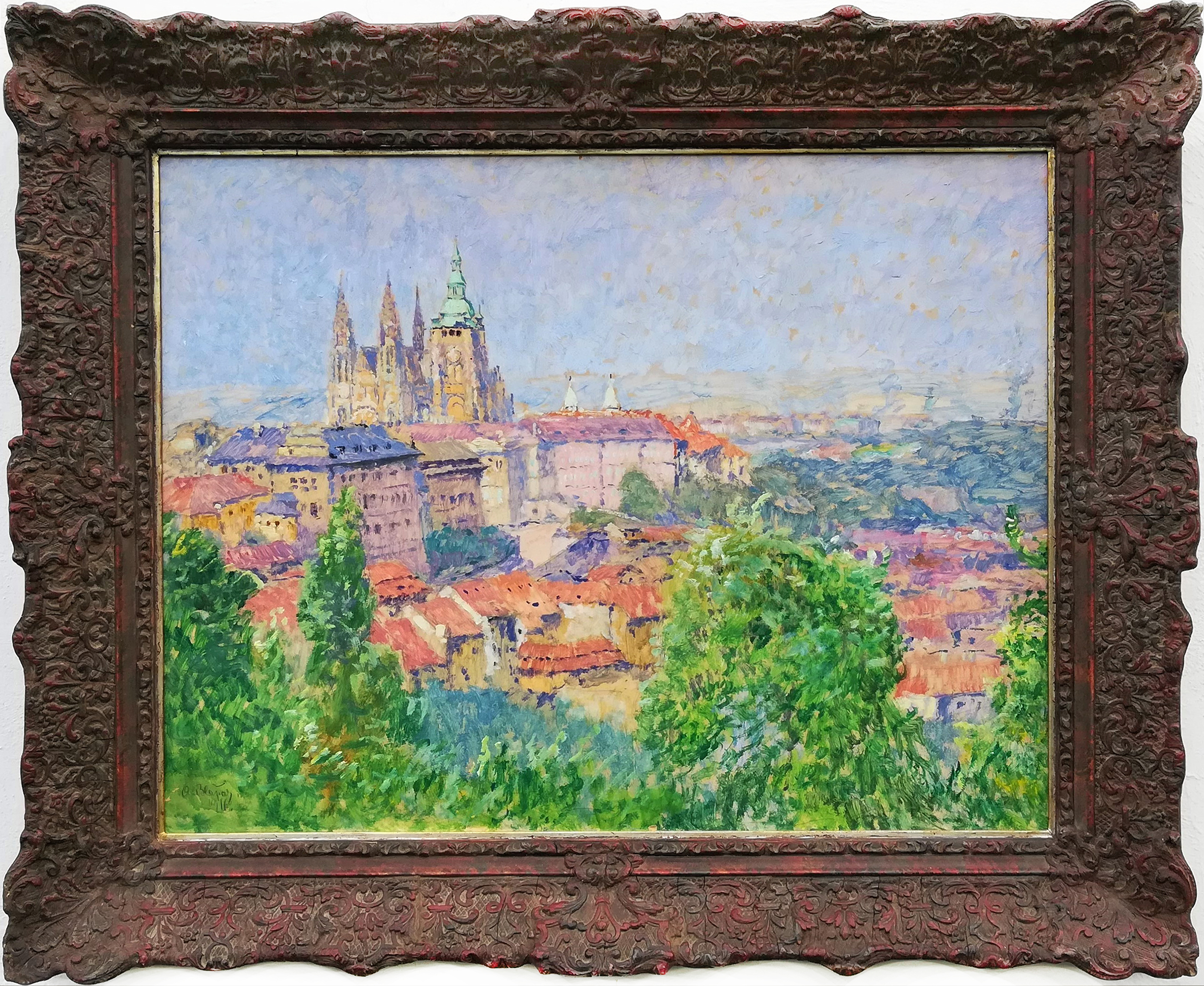 Oldřich Blažíček malíř www.aukceobrazu.eu - Aukční síň Zbraslav (1)