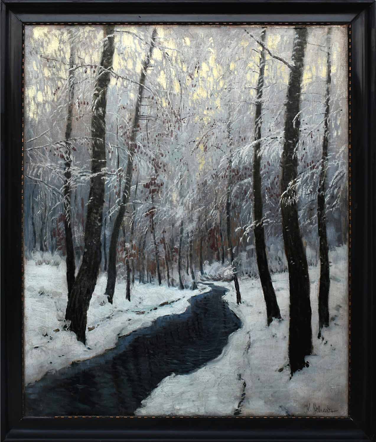 Karel Schadt www.aukceobrazu.eu - AUKCE OBRAZŮ U NÁRODNÍ GALERIE - Zbraslav (3)