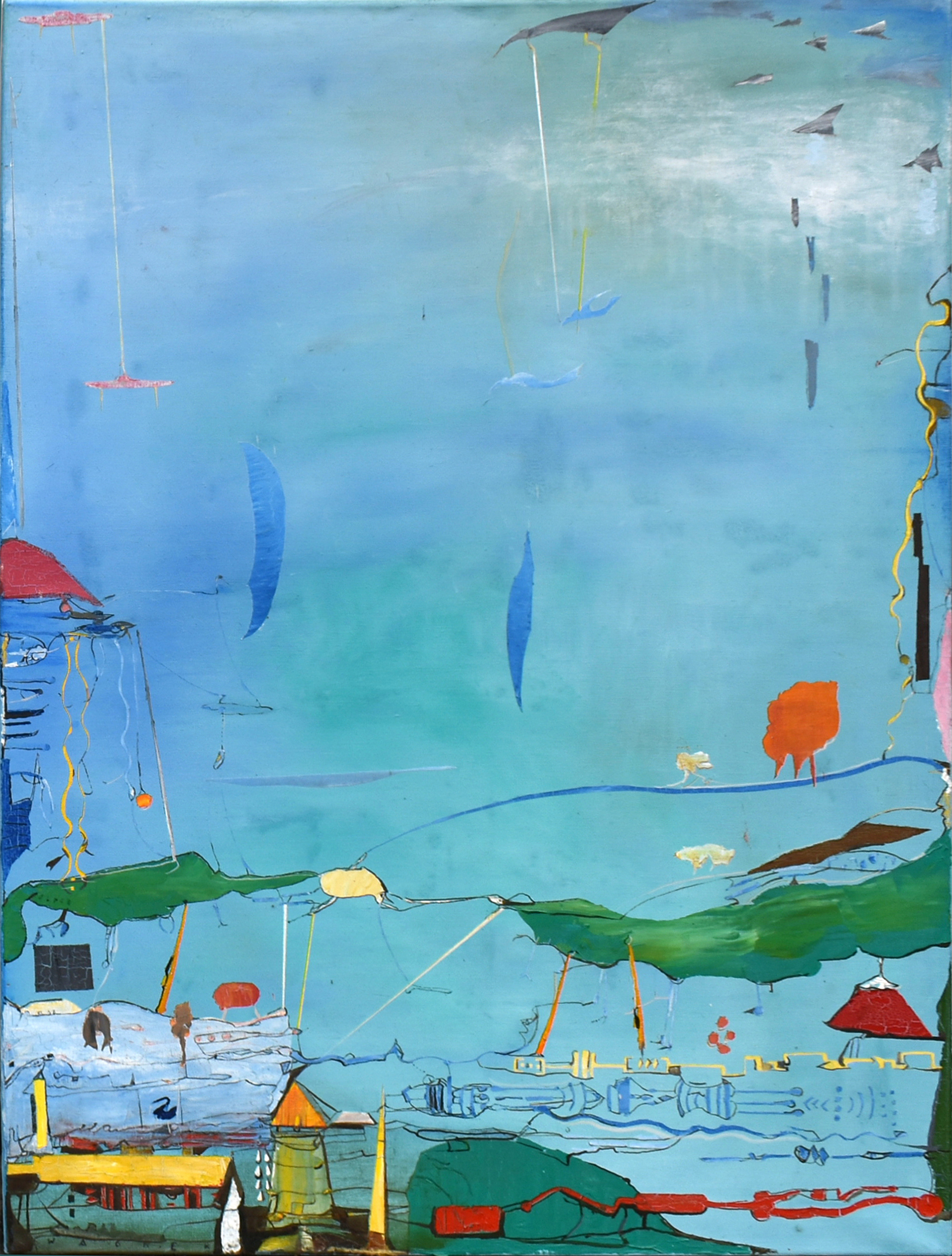 Josef Wágner - svět 21 www.aukceobrazu.eu - AUKCE OBRAZŮ U NÁRODNÍ GALERIE - Zbraslav (2)
