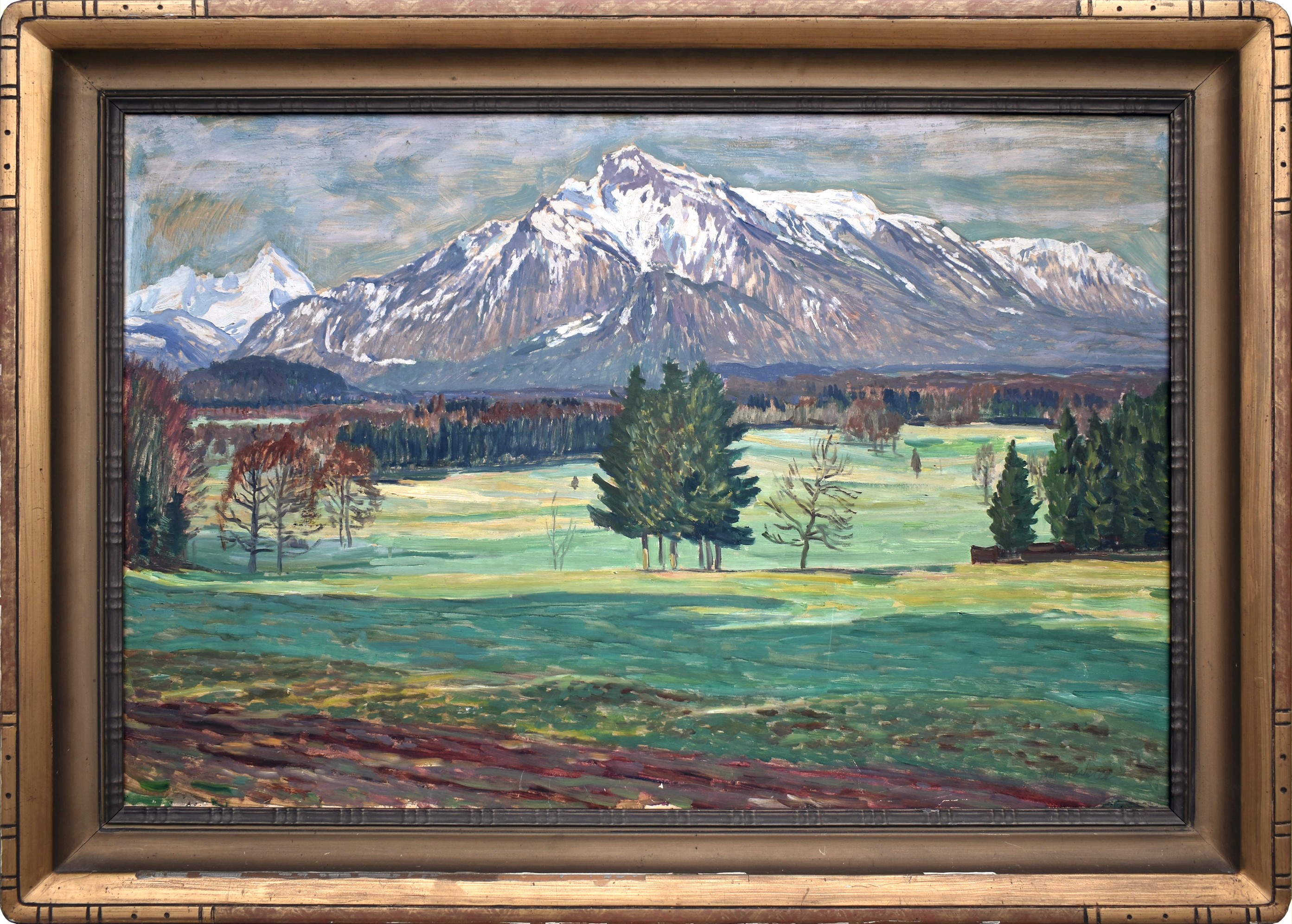 Antonín Hudeček www.aukceobrazu.eu - AUKCE OBRAZŮ U NÁRODNÍ GALERIE - Zbraslav (1)