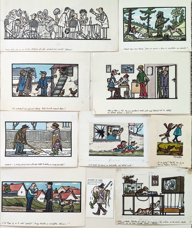 Jiří Winter -Neprakta www.aukceobrazu.eu - AUKCE OBRAZŮ U NÁRODNÍ GALERIE - Zbraslav Neprrakta - aukce -Různé motivy (32)
