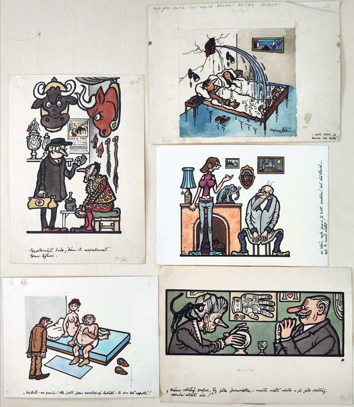 Jiří Winter -Neprakta www.aukceobrazu.eu - AUKCE OBRAZŮ U NÁRODNÍ GALERIE - Zbraslav Neprrakta - aukce -Různé motivy (4)