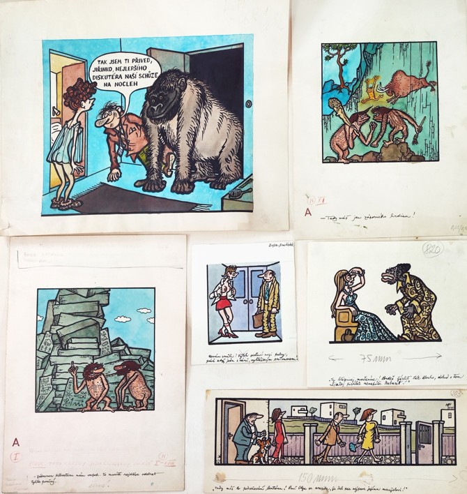 Jiří Winter -Neprakta www.aukceobrazu.eu - AUKCE OBRAZŮ U NÁRODNÍ GALERIE - Zbraslav Neprrakta - aukce -Různé motivy (6)