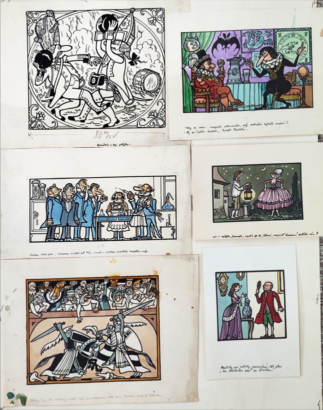 Jiří Winter -Neprakta www.aukceobrazu.eu - AUKCE OBRAZŮ U NÁRODNÍ GALERIE - Zbraslav Neprrakta - aukce -Různé motivy (10)