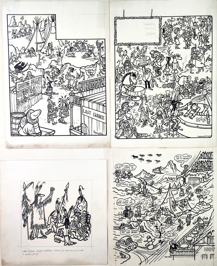 Jiří Winter -Neprakta www.aukceobrazu.eu - AUKCE OBRAZŮ U NÁRODNÍ GALERIE - Zbraslav Neprrakta - aukce -Různé motivy (11)