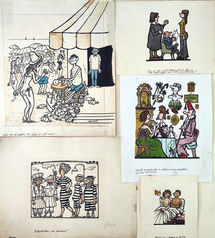 Jiří Winter -Neprakta www.aukceobrazu.eu - AUKCE OBRAZŮ U NÁRODNÍ GALERIE - Zbraslav Neprrakta - aukce -Různé motivy (14)