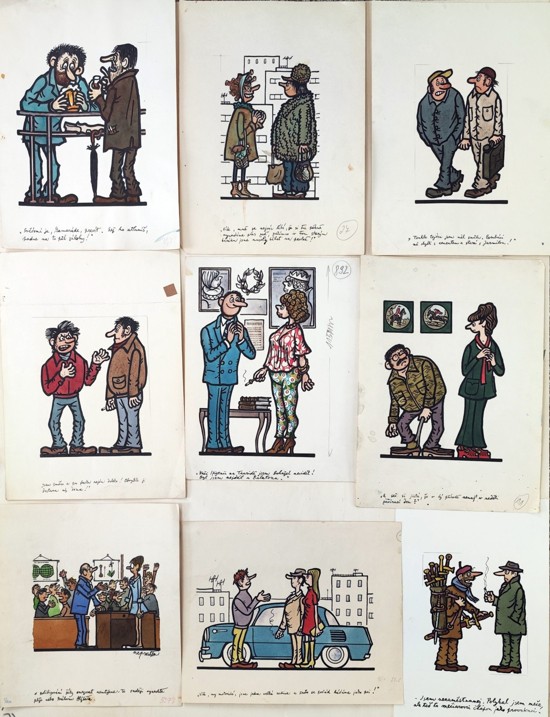 Jiří Winter -Neprakta www.aukceobrazu.eu - AUKCE OBRAZŮ U NÁRODNÍ GALERIE - Zbraslav Neprrakta - aukce -Různé motivy (15)