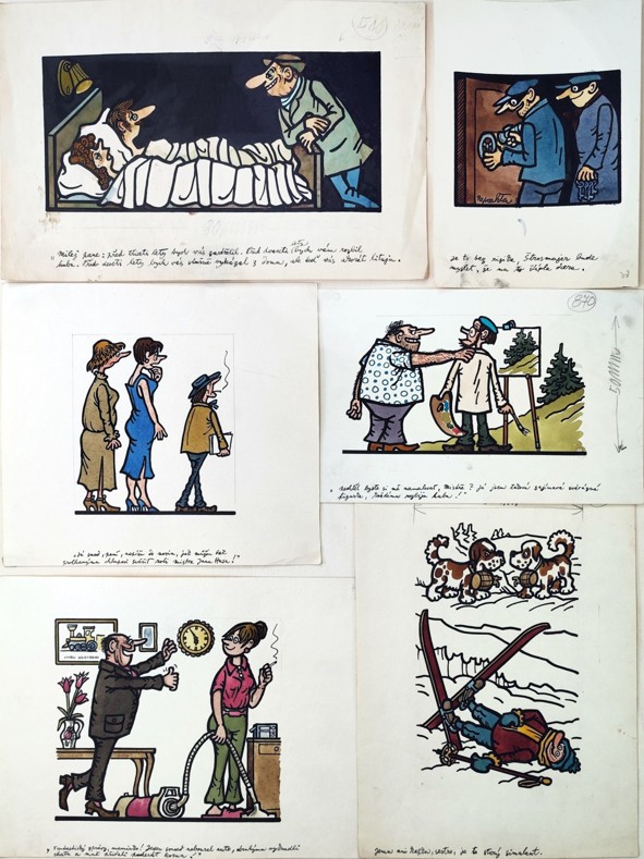 Jiří Winter -Neprakta www.aukceobrazu.eu - AUKCE OBRAZŮ U NÁRODNÍ GALERIE - Zbraslav Neprrakta - aukce -Různé motivy (21)