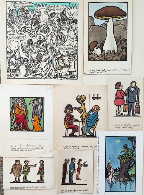 Jiří Winter -Neprakta www.aukceobrazu.eu - AUKCE OBRAZŮ U NÁRODNÍ GALERIE - Zbraslav Neprrakta - aukce -Různé motivy (26)