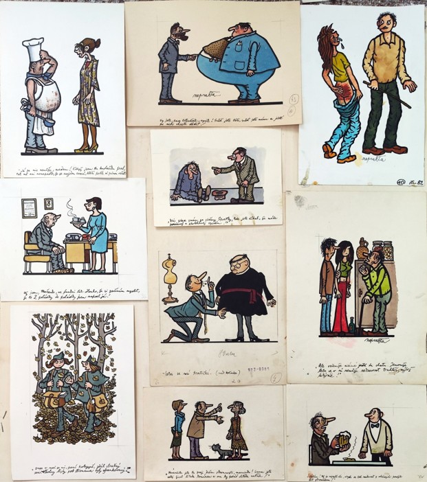 Jiří Winter -Neprakta www.aukceobrazu.eu - AUKCE OBRAZŮ U NÁRODNÍ GALERIE - Zbraslav Neprakta - aukce -Různé motivy (28)