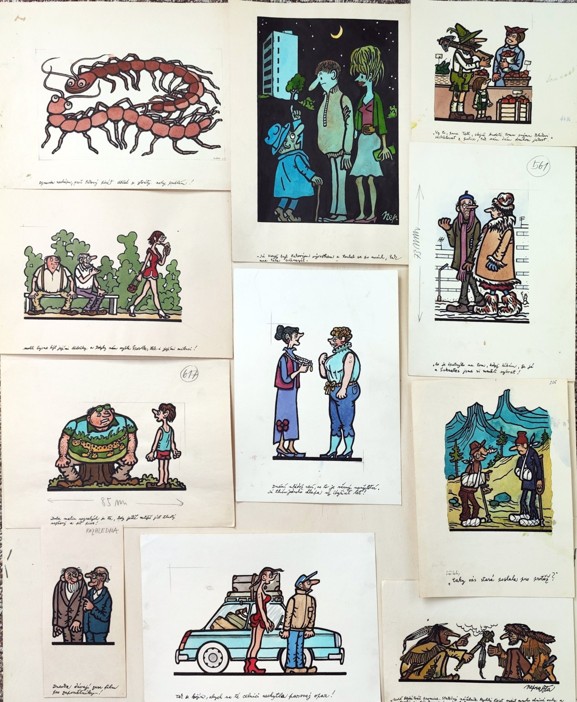 Jiří Winter -Neprakta www.aukceobrazu.eu - AUKCE OBRAZŮ U NÁRODNÍ GALERIE - Zbraslav Neprrakta - aukce -Různé motivy (29)